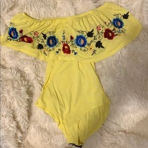 VaVa by Joy Han floral bodysuit